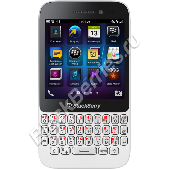 BlackBerry Q5 4G White